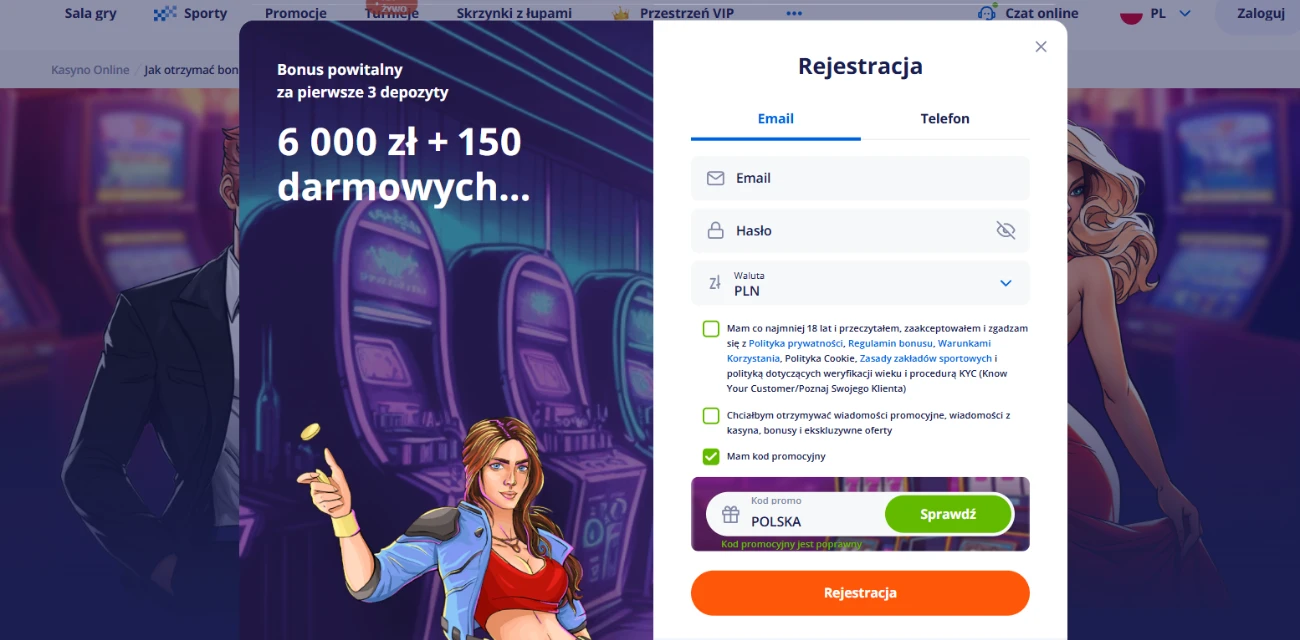 vulkan vegas kod promocyjny bez depozytu